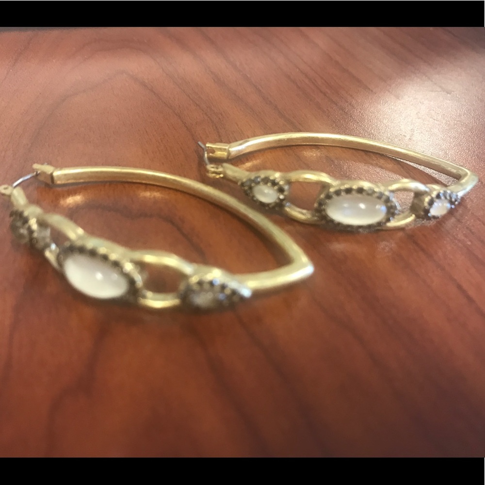 Lucky Hoop Earrings